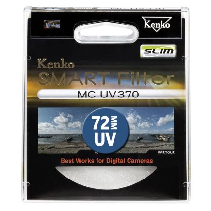 Kenko 72mm Smart Filter MC UV 370 SLIM