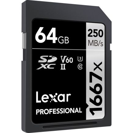 Lexar Professional UHS-II SDXC 1667x 64GB