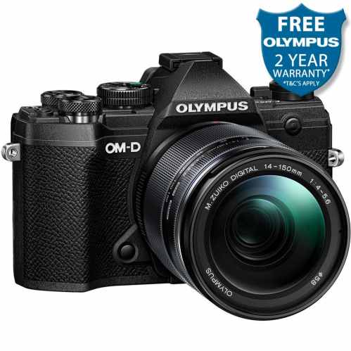 Olympus OM-D E-M5 MK3 Mirrorless Camera + ED 14-150mm F4-5.6 II | Black ...