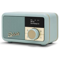 Roberts Radio Revival Petite 2 DAB+ Radio Alarm Clock | Duck Egg