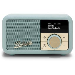 Roberts Radio Revival Petite 2 DAB+ Radio Alarm Clock | Duck Egg