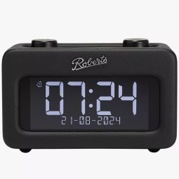 Roberts Revival Rest DAB+/FM Bluetooth Alarm Clock | Black